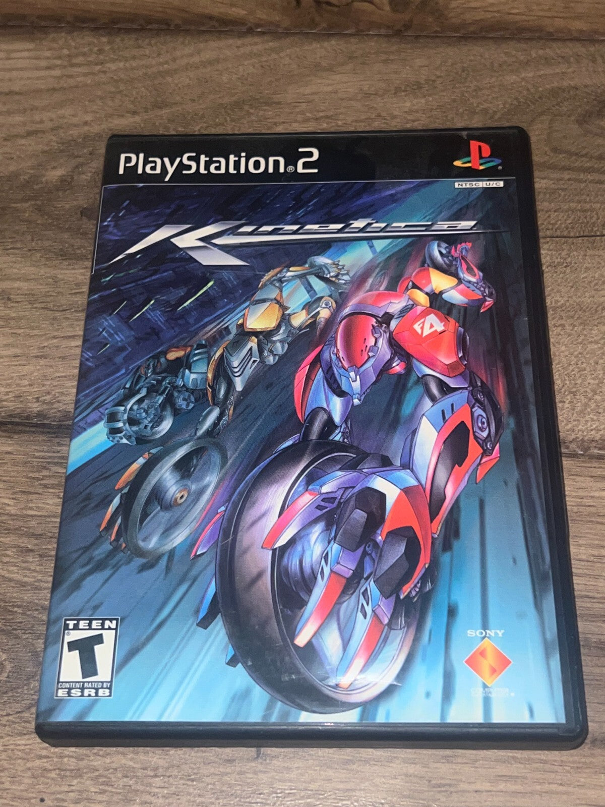 Kinetica (Sony PlayStation 2, 2001) BOX ONLY NO MANUAL