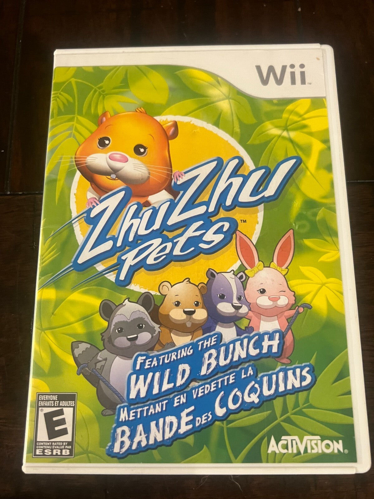 Zhu Zhu Pets: Featuring the Wild Bunch (Nintendo Wii, 2010) CIB