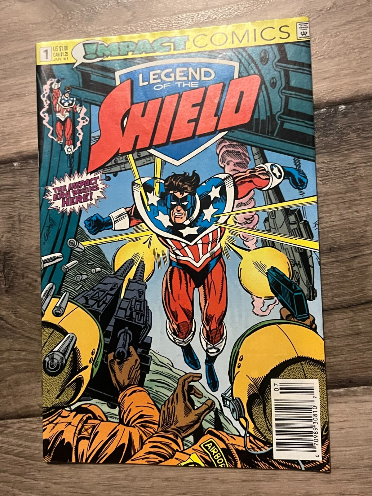 Impact Comics: Legend of the Shield #1 1991