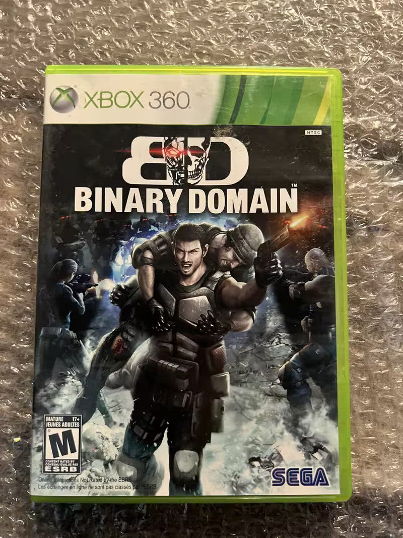 Binary Domain (Microsoft Xbox 360, 2012) CIB