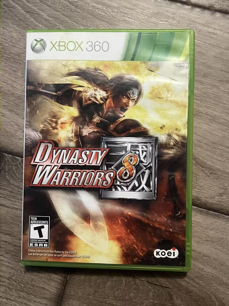Dynasty Warriors 8 (Microsoft Xbox 360, 2013) NO MANUAL