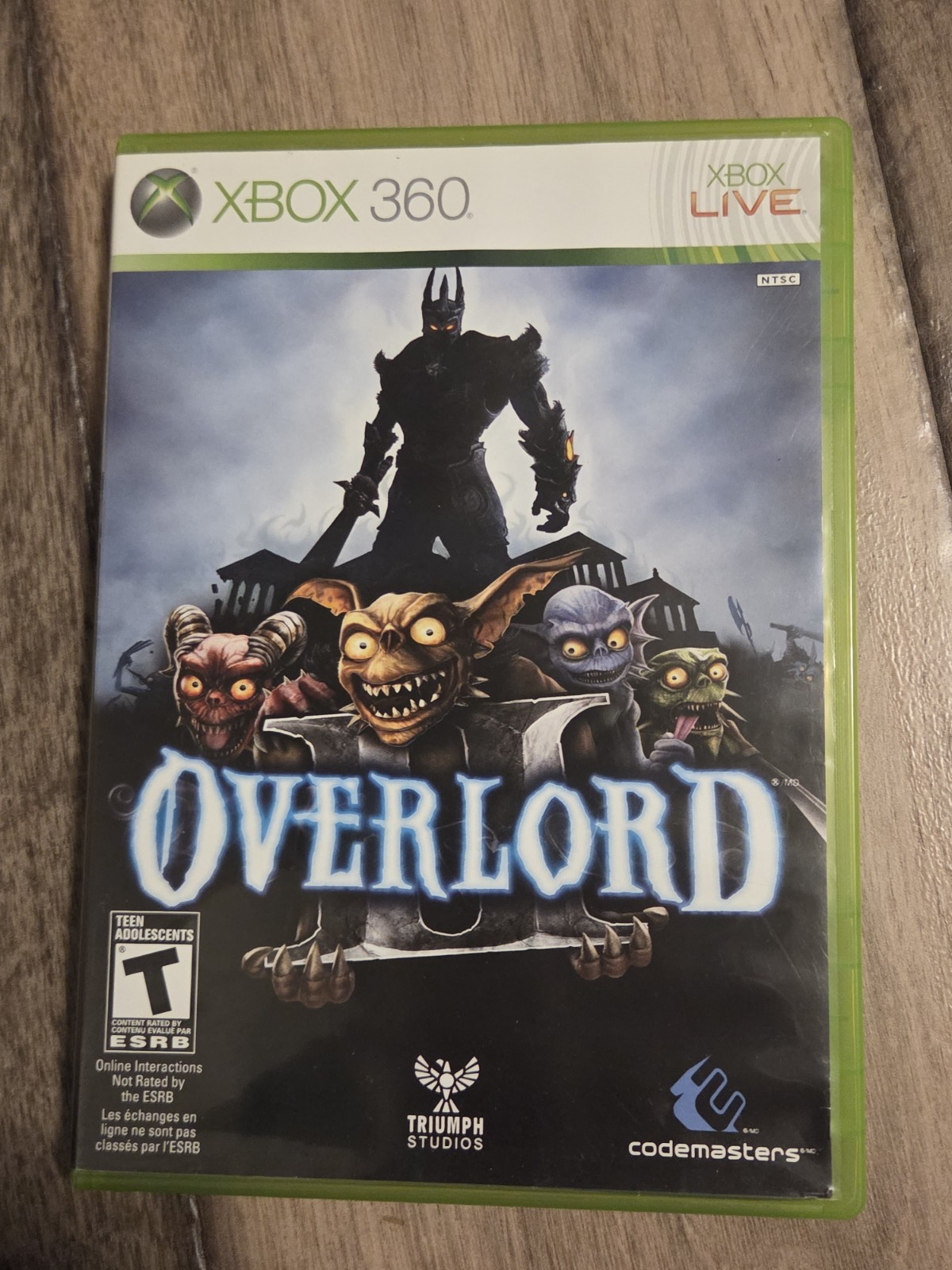 Overlord II (Xbox 360, 2009) CIB COMPLETE