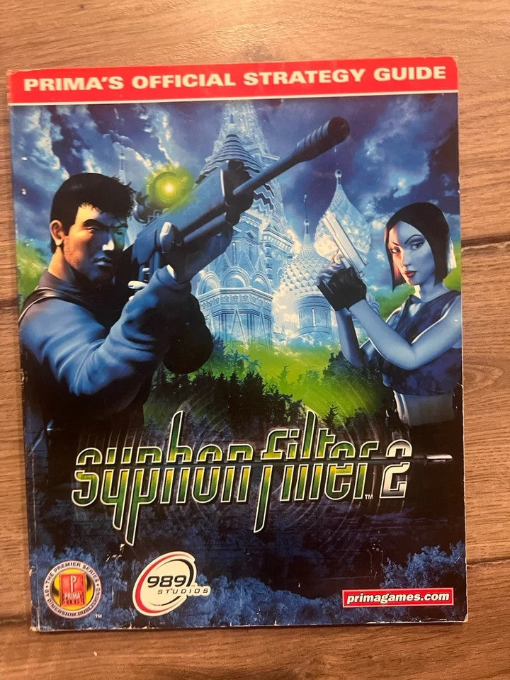 Syphon Filter 2 Prima’s Official Strategy Guide Playstation Game Guide