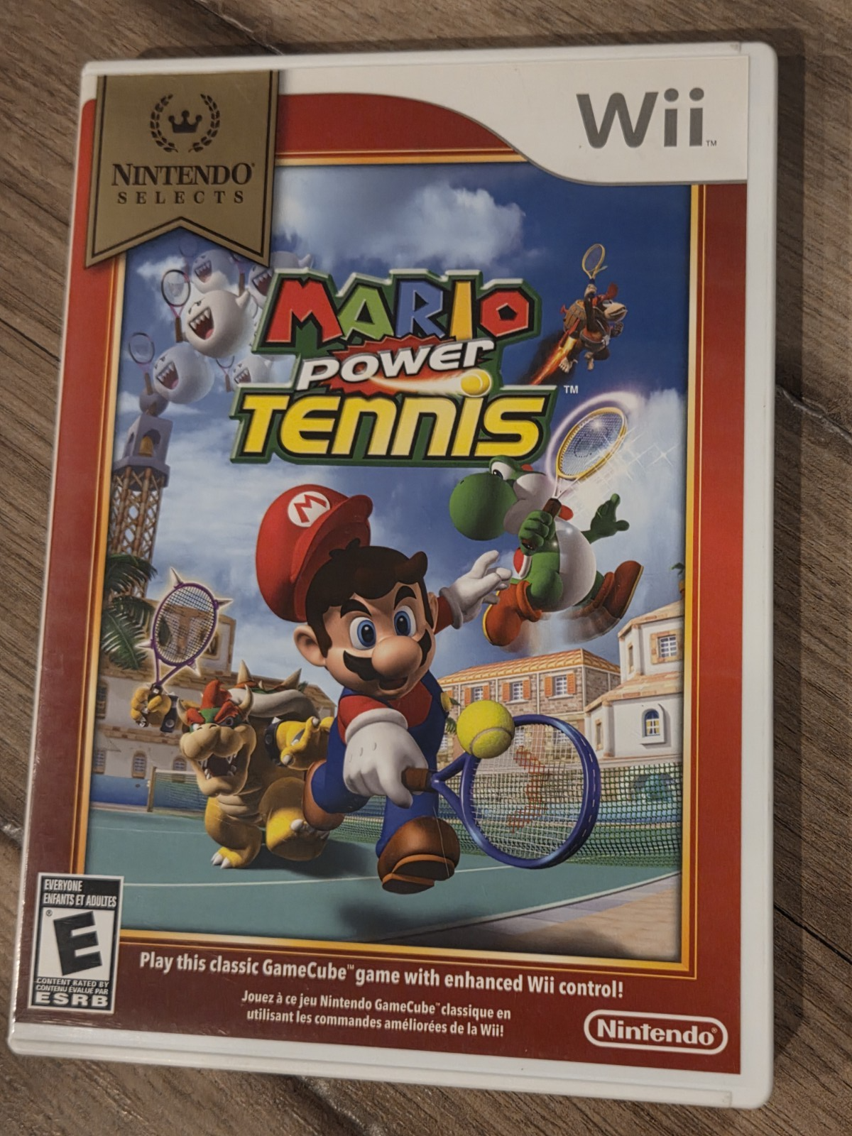 Mario Power Tennis: Nintendo Selects (Nintendo Wii, 2009) CIB COMPLETE