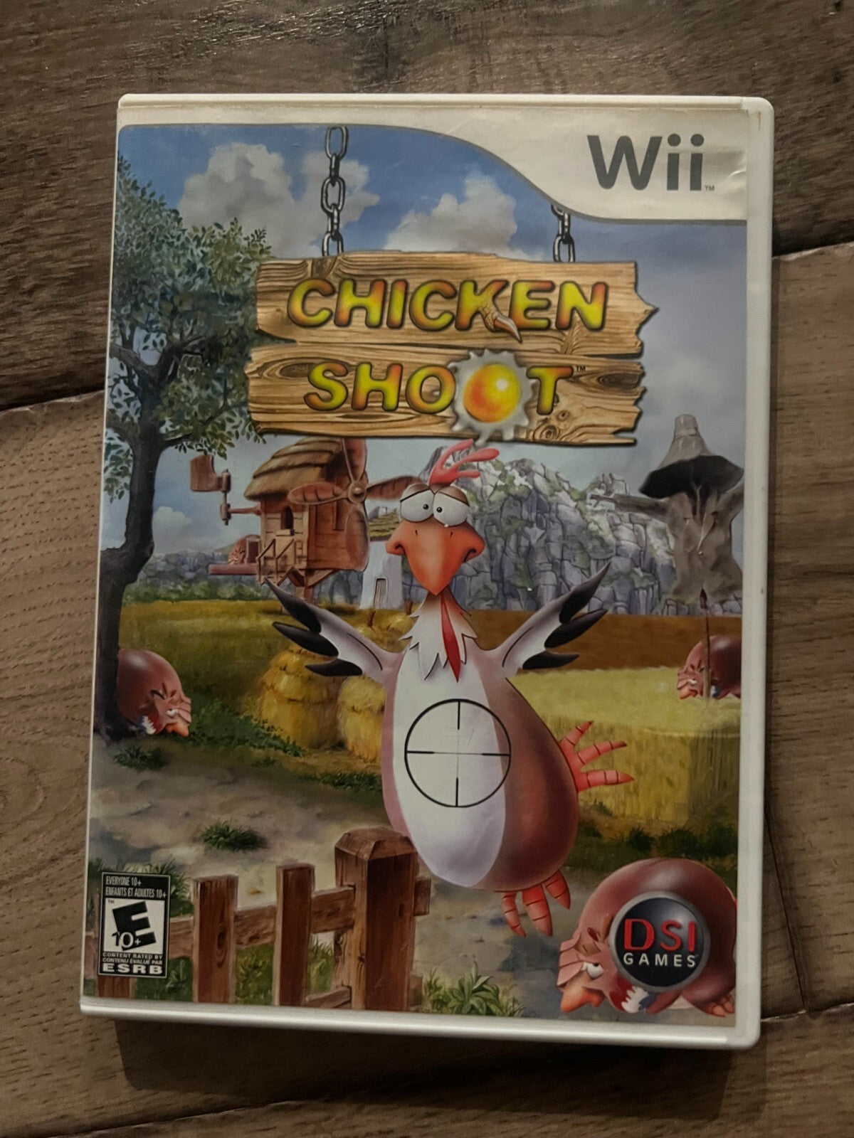 Chicken Shoot (Nintendo Wii, 2007) NO MANUAL