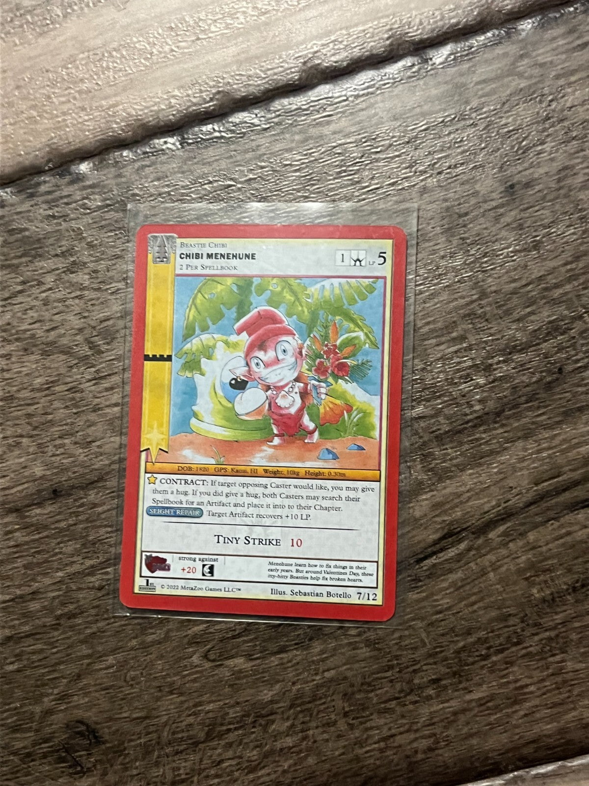 Metazoo Chibi Menehune 7/12 Valentine’s Day Promo 1st Edition