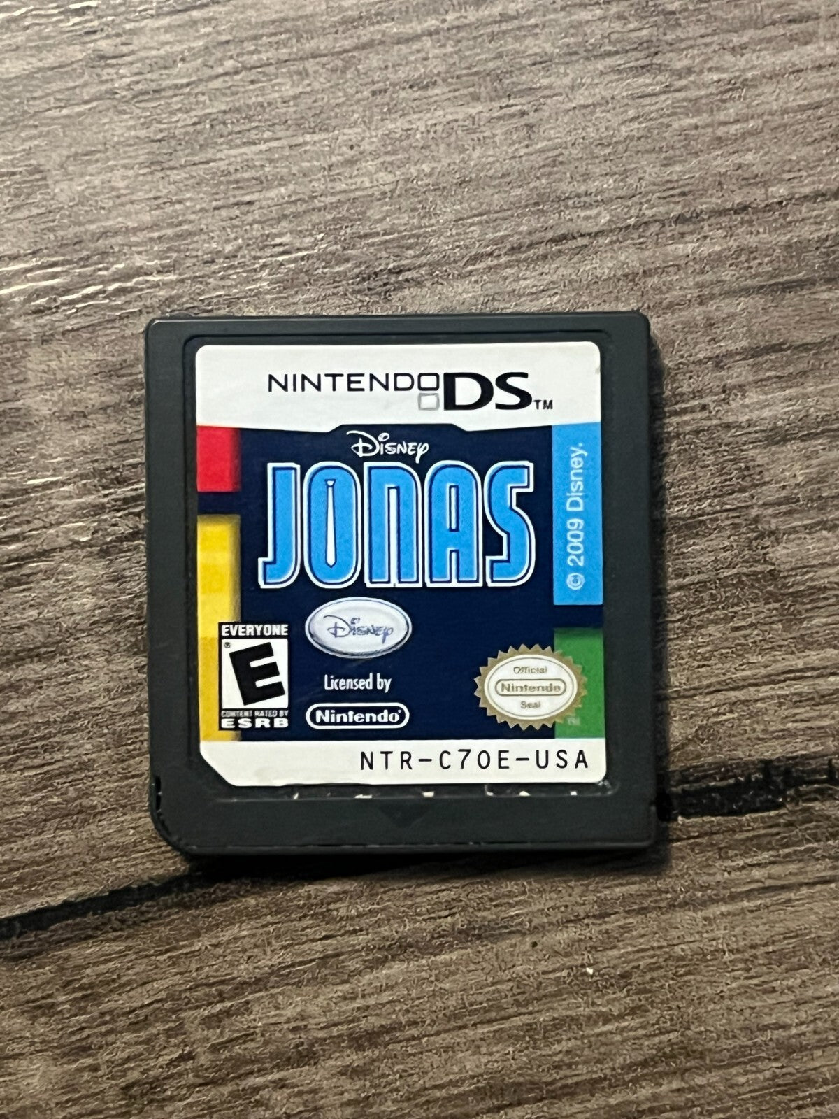 Jonas (Nintendo DS, 2009) CART ONLY