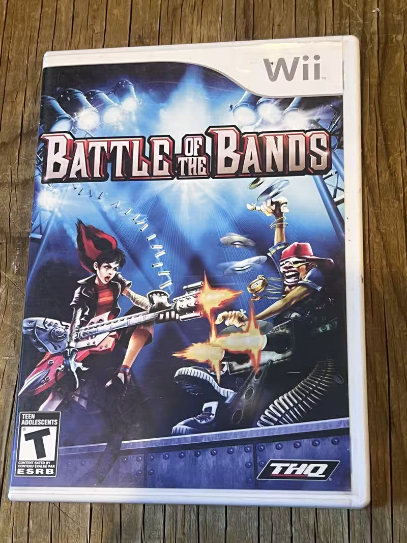 Battle of the Bands (Nintendo Wii, 2008) CIB COMPLETE