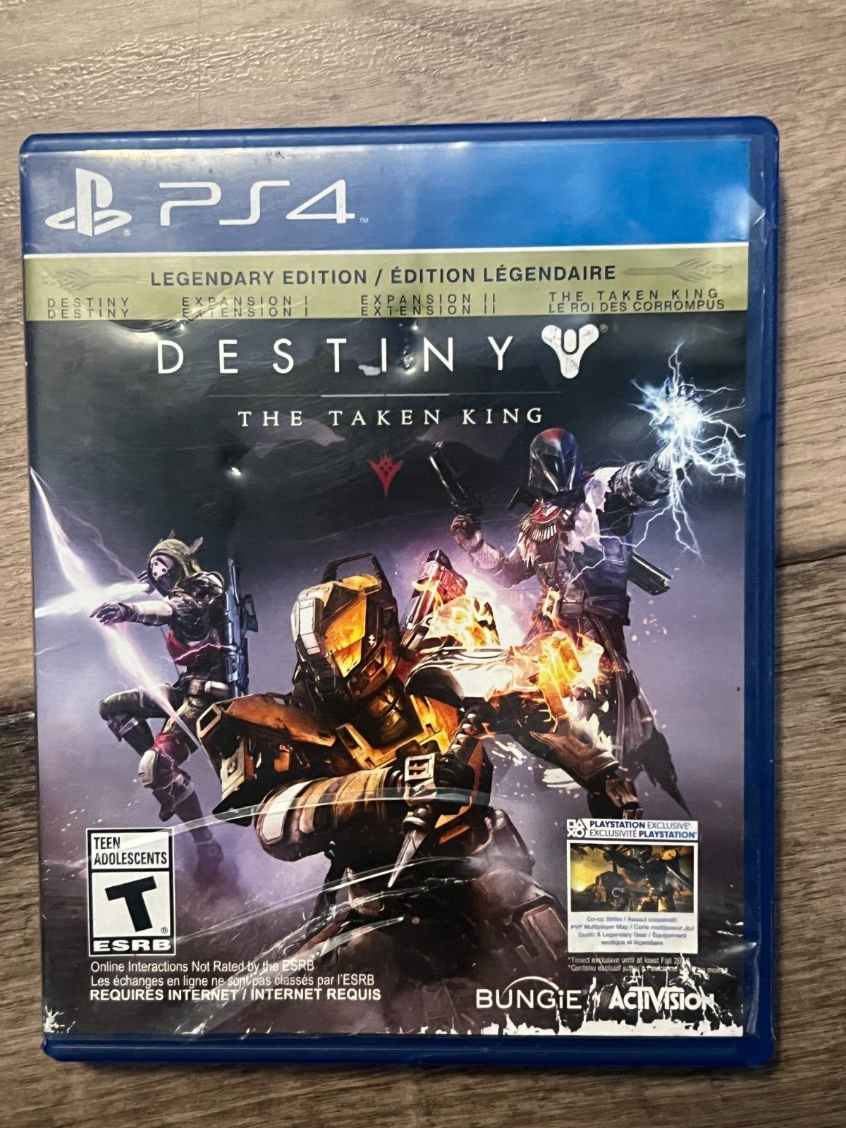 Destiny: The Taken King - Legendary Edition (Sony PlayStation 4, 2015) NO MANUAL