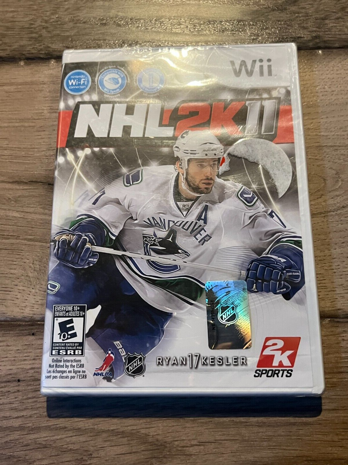 NHL 2K11 (Nintendo Wii, 2010) NEW SEALED SLIGHT TEARS