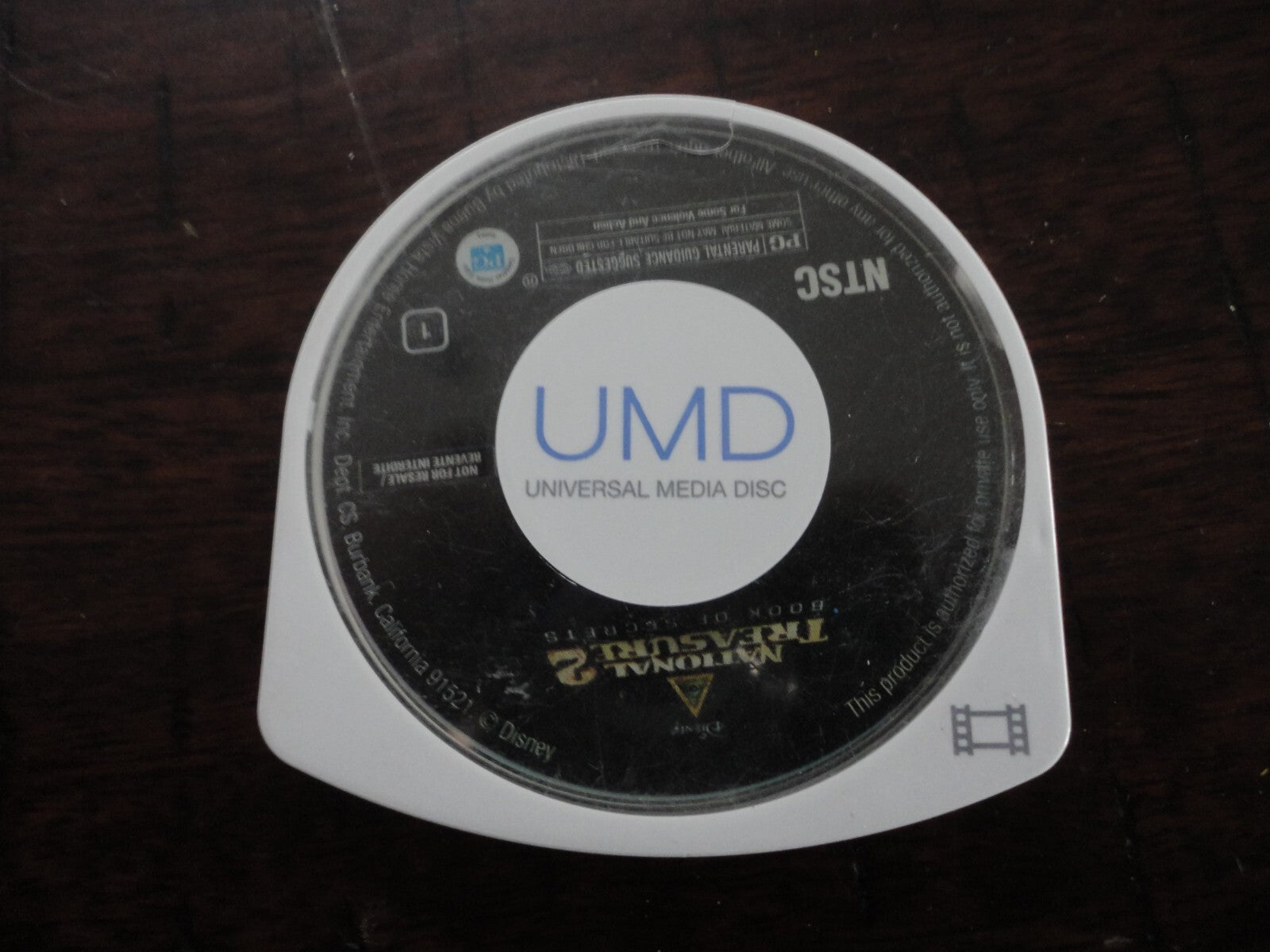National Treasure 2 (Sony PSP, 2008) DISC ONLY