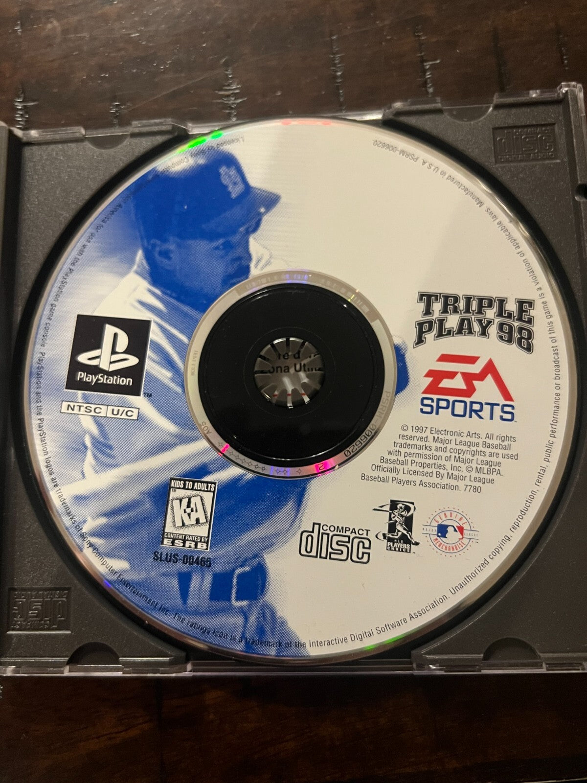 Triple Play 98 (Sony PlayStation 1, 1997) DISC ONLY