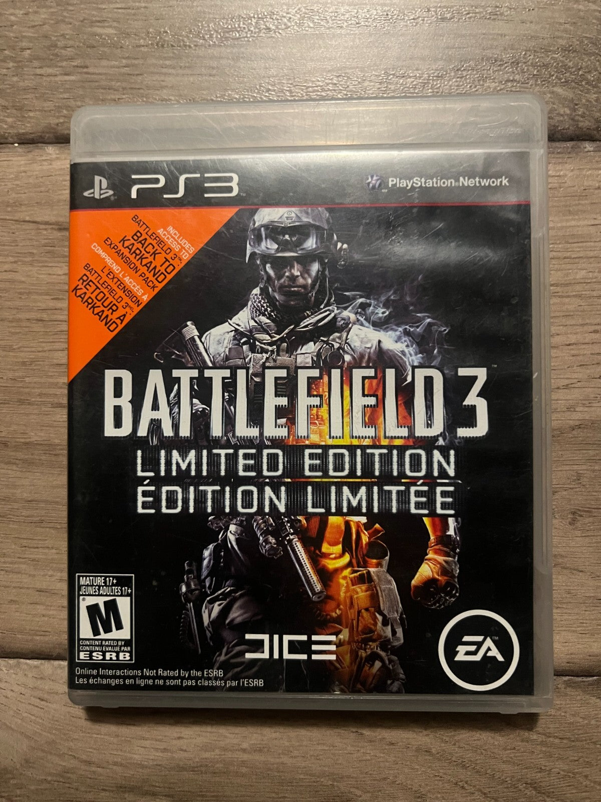 Battlefield 3: Limited Edition (Sony PlayStation 3, 2011) CIB