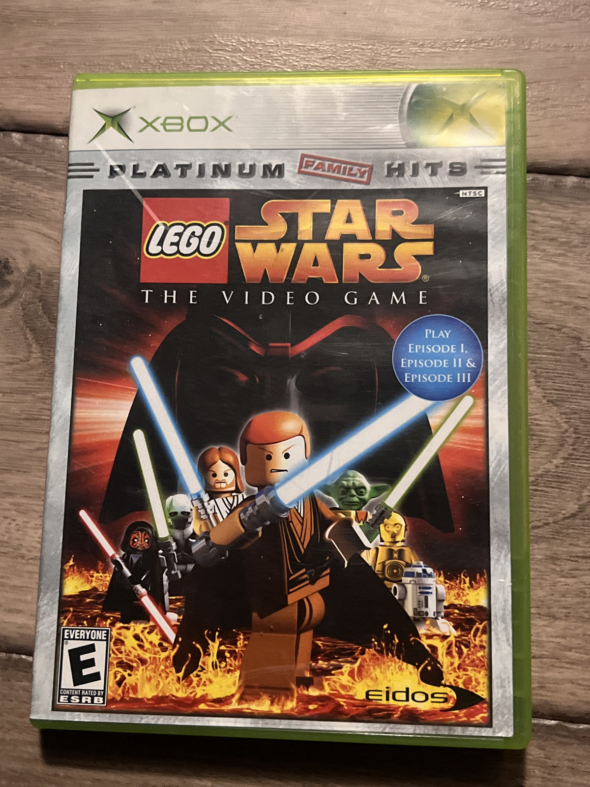 LEGO Star Wars The Video Game (Microsoft Xbox, 2004) NO MANUAL