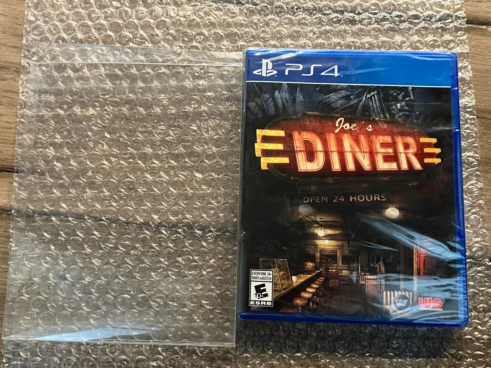Joe's Diner (Sony PlayStation 4, 2017) BRAND NEW SEALED