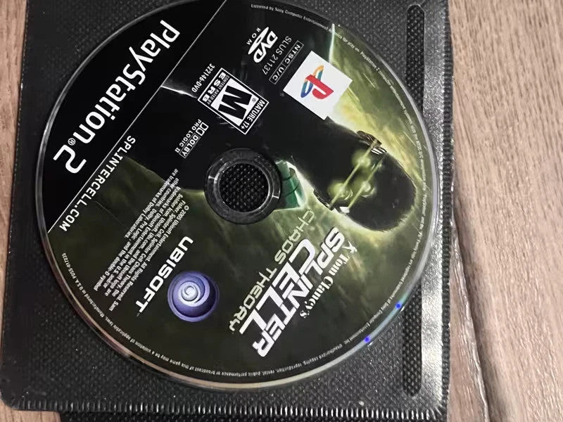 Tom Clancy's: Splinter Cell - Chaos Theory (Sony Playstation 2, 2005) DISC ONLY