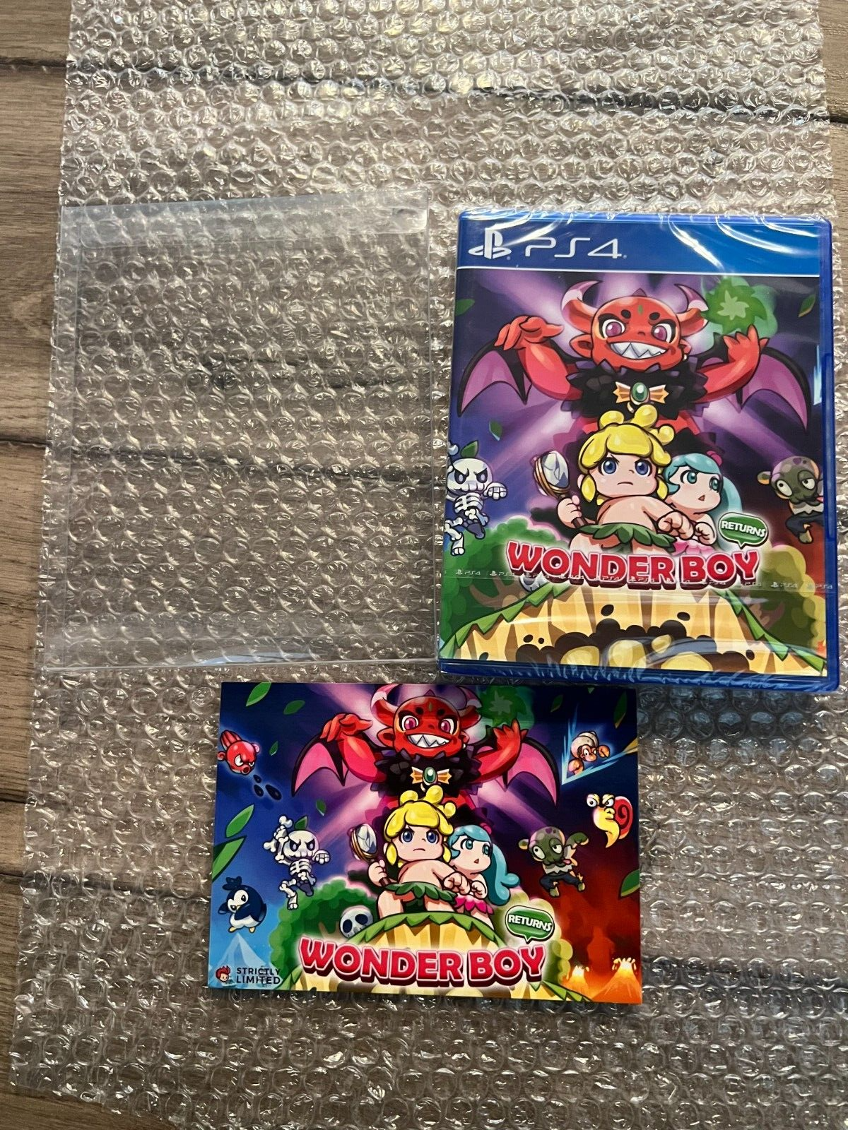 Wonder Boy Returns: Strictly Limited (Sony PlayStation 4, 2019) NEW SEALED