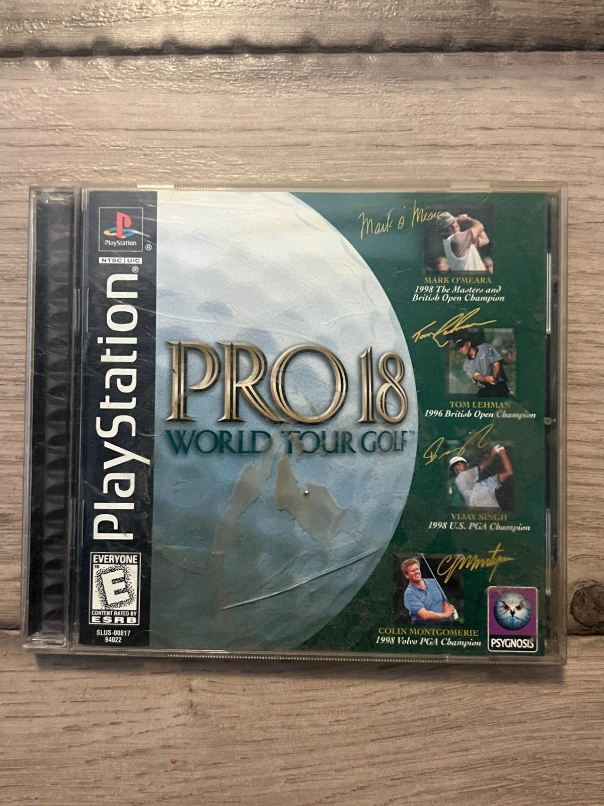 Pro 18: World Tour Golf (Sony PlayStation 1, 1998) CIB