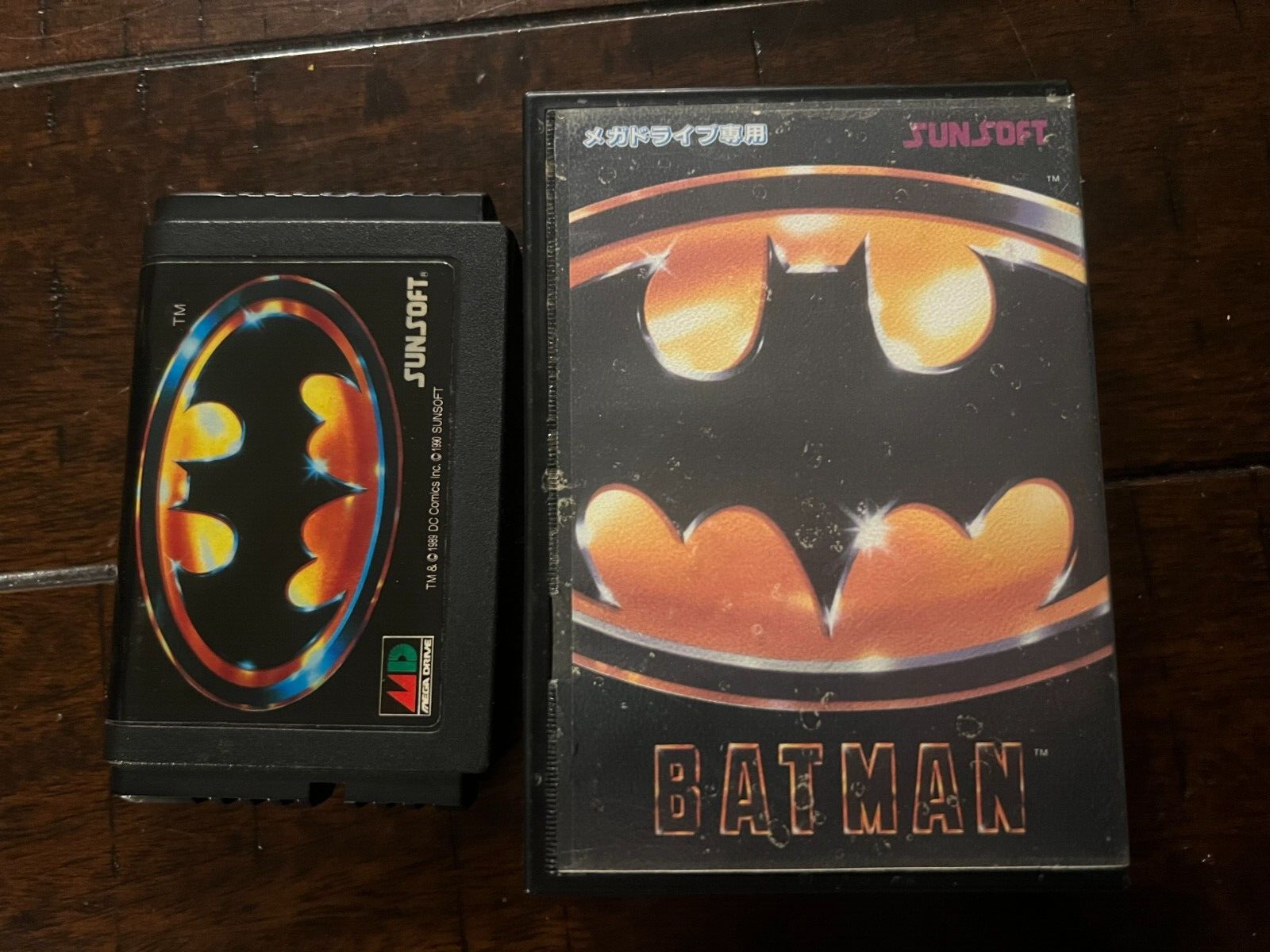 Batman (Sega Mega Drive, 1990) NO MANUAL JAPAN