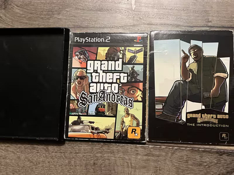 PlayStation 2 PS2 Grand Theft Auto San Andreas Special Edition NO MAP/SLIP COVER