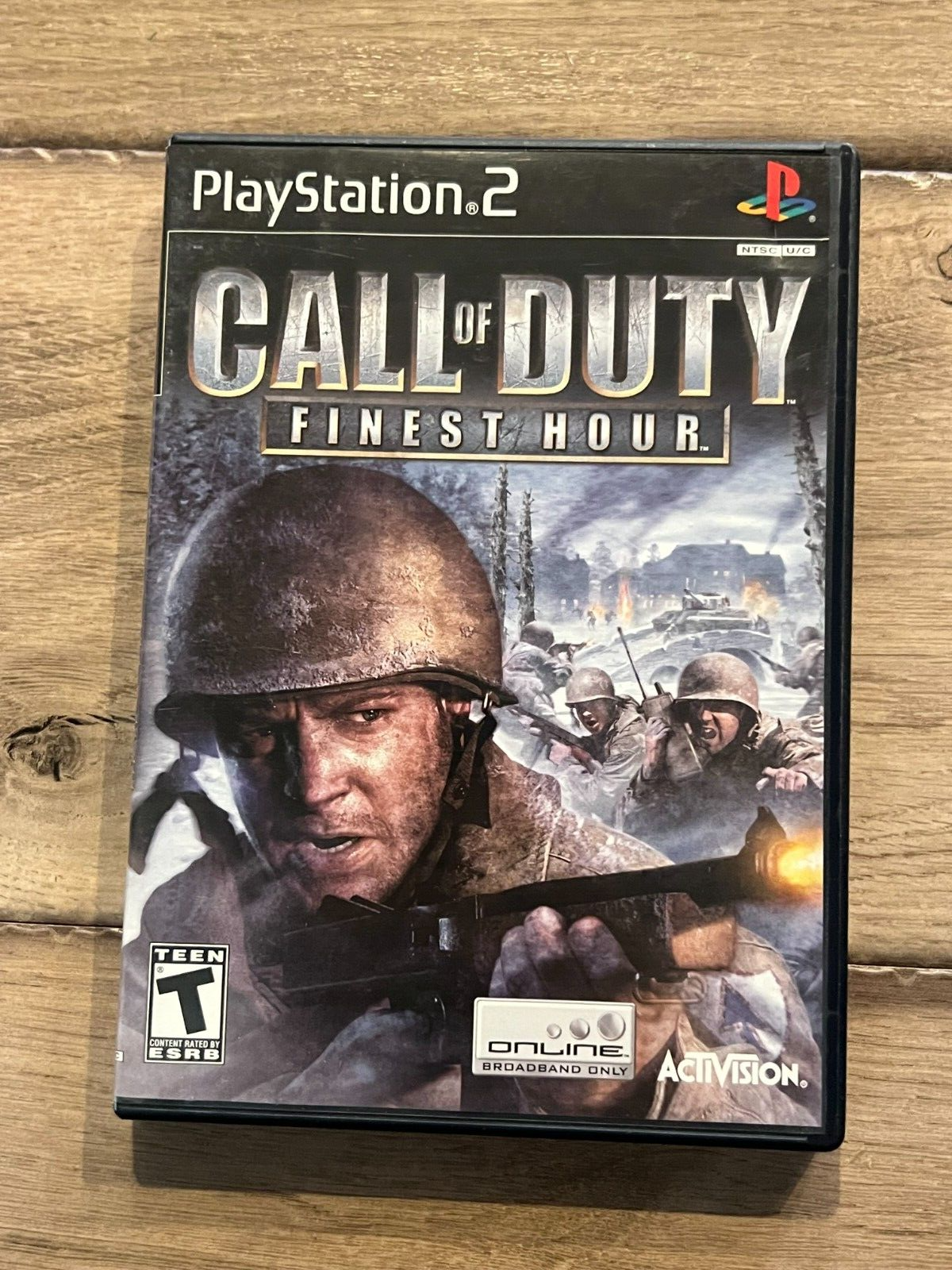 Call of Duty: Finest Hour (Sony PlayStation 2, 2004) CIB