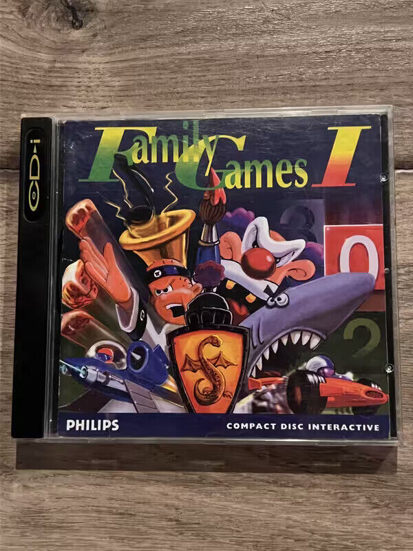 Family Games 1 (Phillips CD-i, 1995) CIB