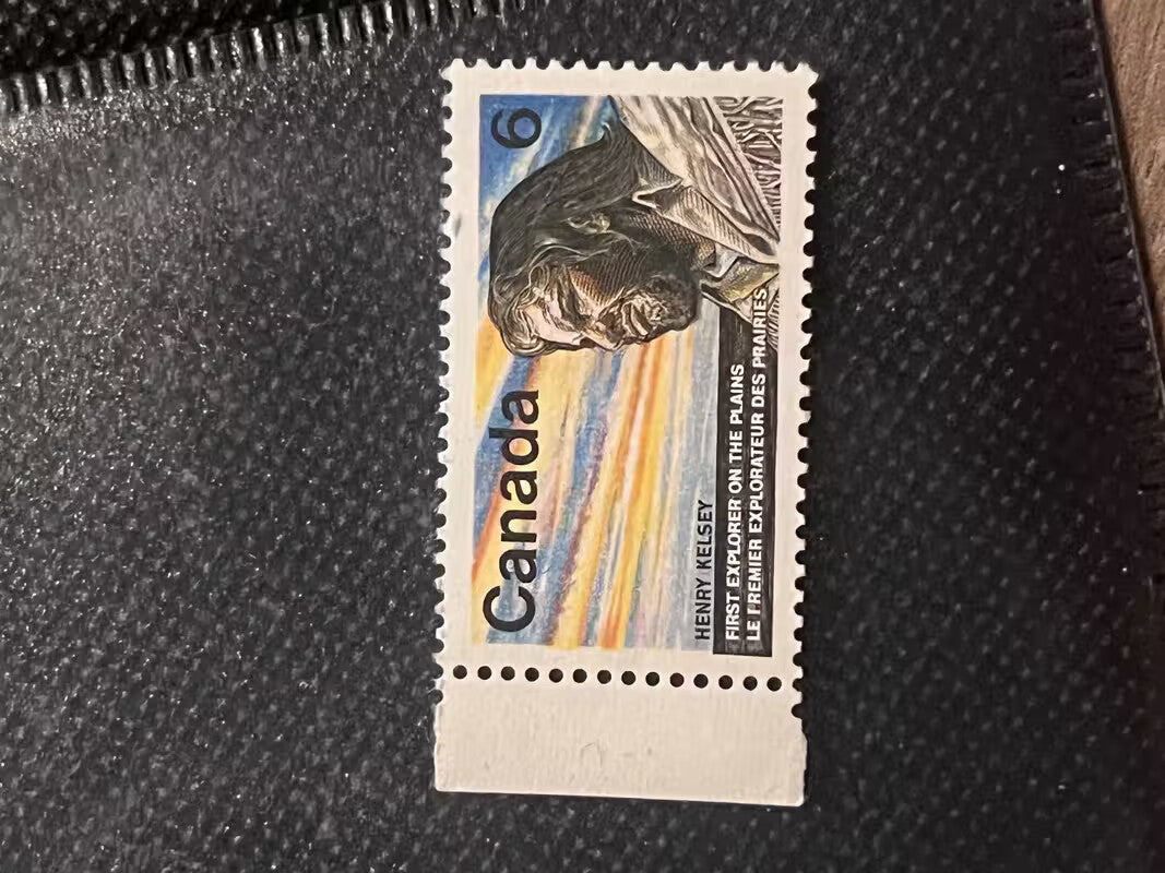 Canada Henry Kelsey  6 Cent Stamp 1970 Pristine Original Gum