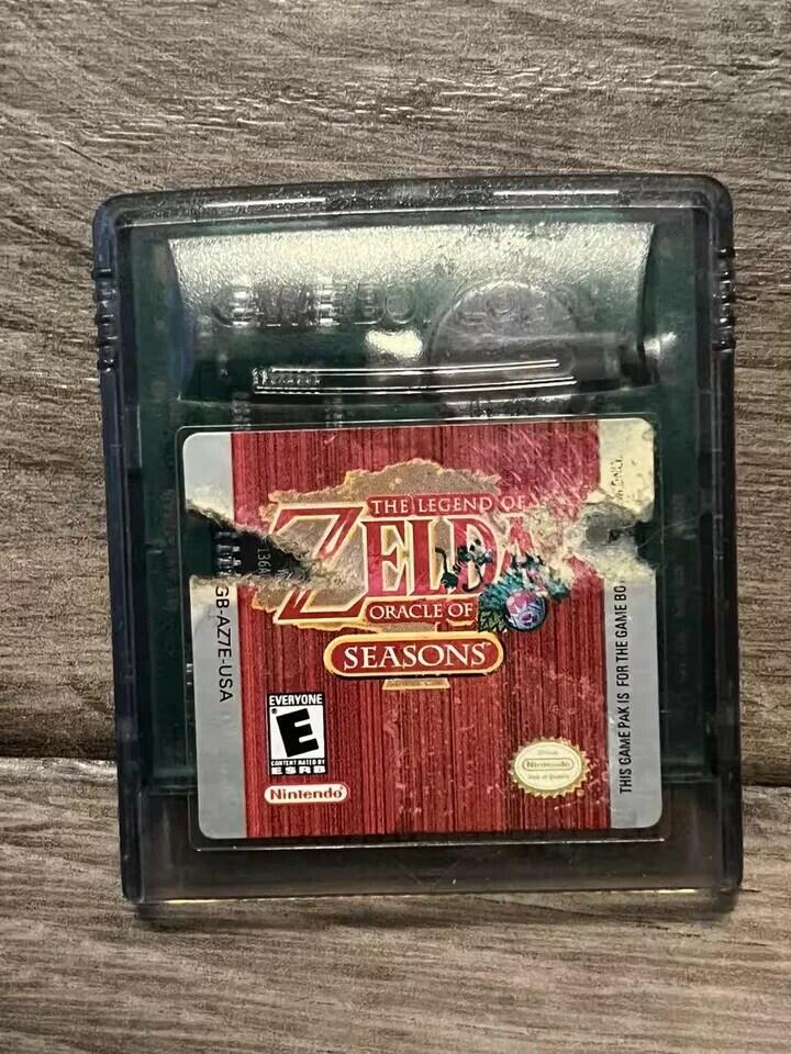 The Legend of Zelda: Oracle of Seasons (Nintendo Game Boy Color, 2001) CART ONLY