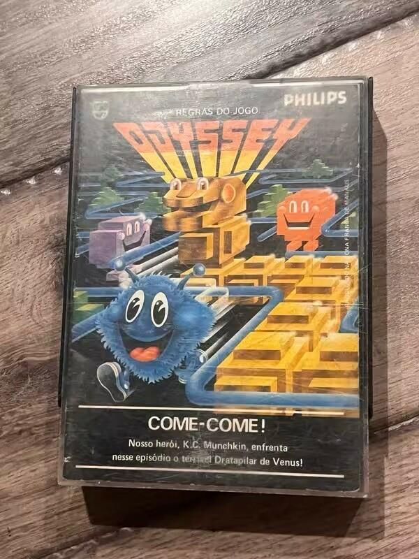 K.C. Come-Come! (Magnavox Odyssey 2, 1981) CIB COMPLETE BRAZILIAN