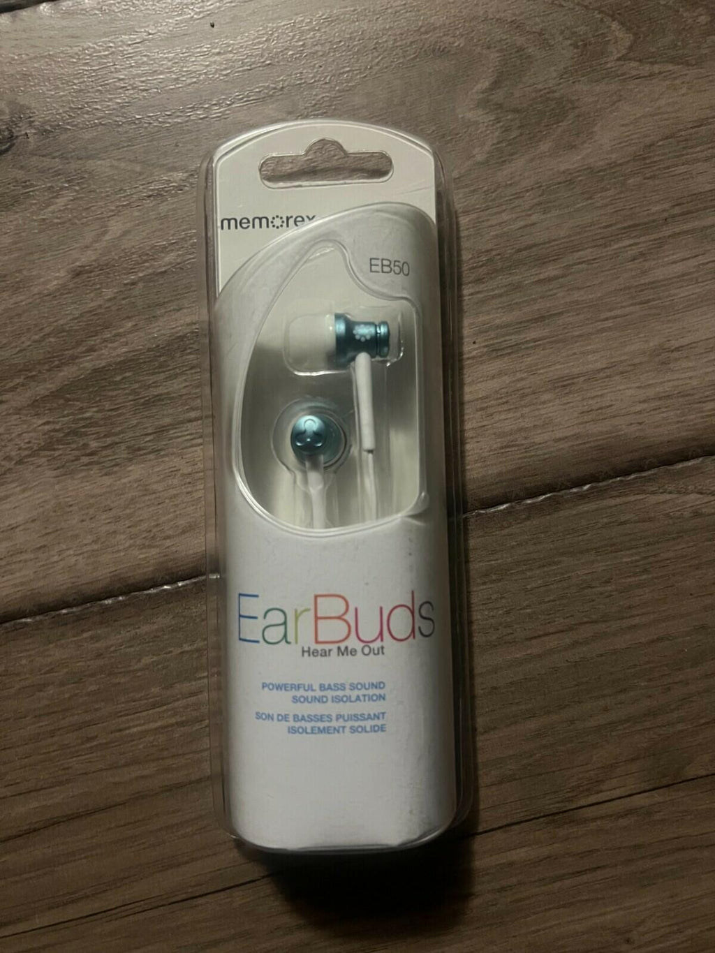 Memorex EB50 Blue Tip In Earbuds BRAND NEW