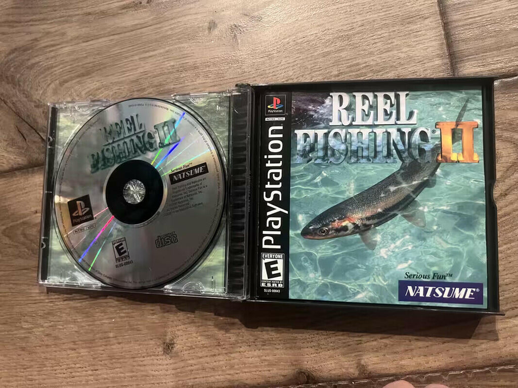 Reel Fishing II (Playstation, 2000) CIB