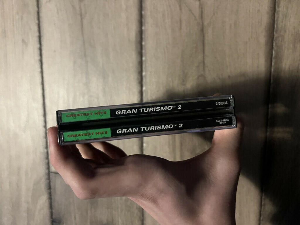 GRAN TURISMO 2 (GH) - Sony Playstation 1 PS1 - Front Artwork ONLY