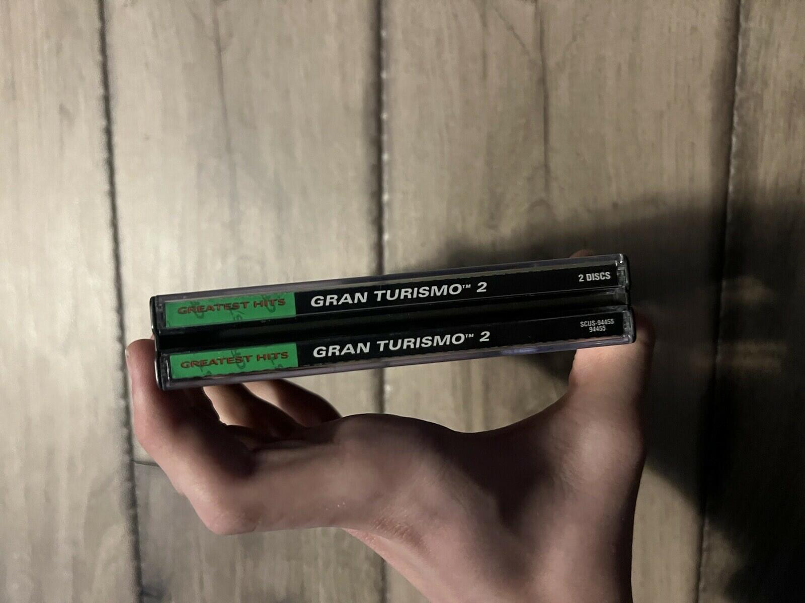 GRAN TURISMO 2 (GH) - Sony Playstation 1 PS1 - Front Artwork ONLY