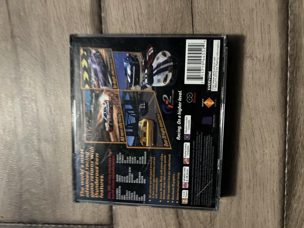 GRAN TURISMO 2 (GH) - Sony Playstation 1 PS1 - Front Artwork ONLY