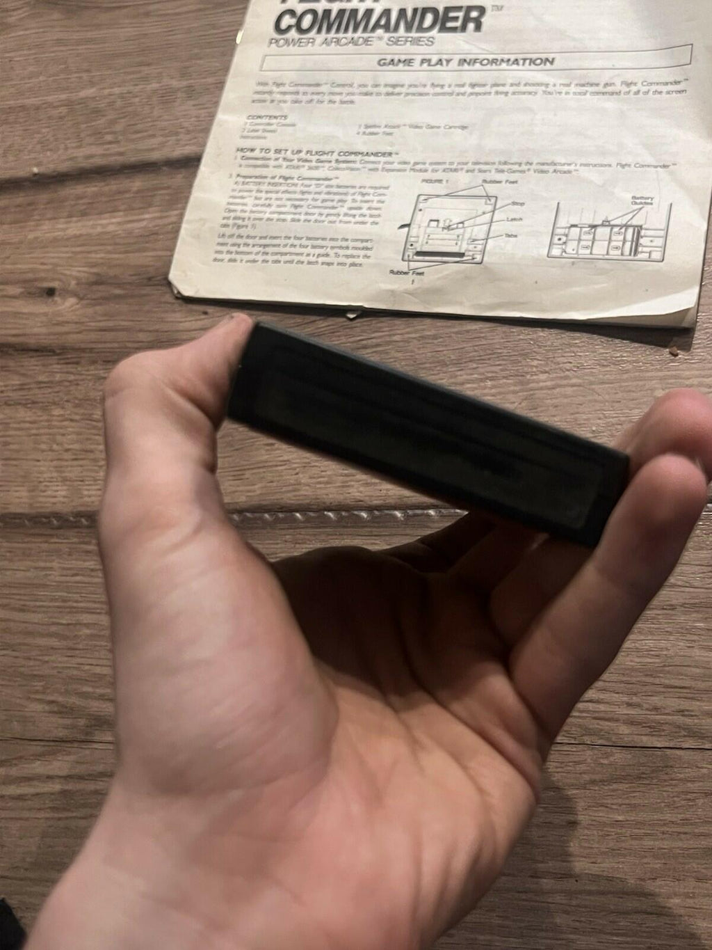 Atari 2600 Power Arcade Flight Commander Controller With Spitfire Attack