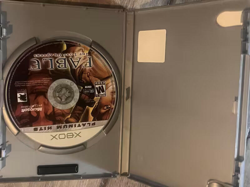 Fable The Lost Chapters: Best Of Platinum Hits (Microsoft Xbox, 2005) NO MANUAL