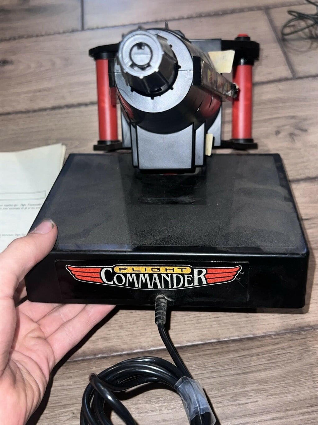 Atari 2600 Power Arcade Flight Commander Controller With Spitfire Attack