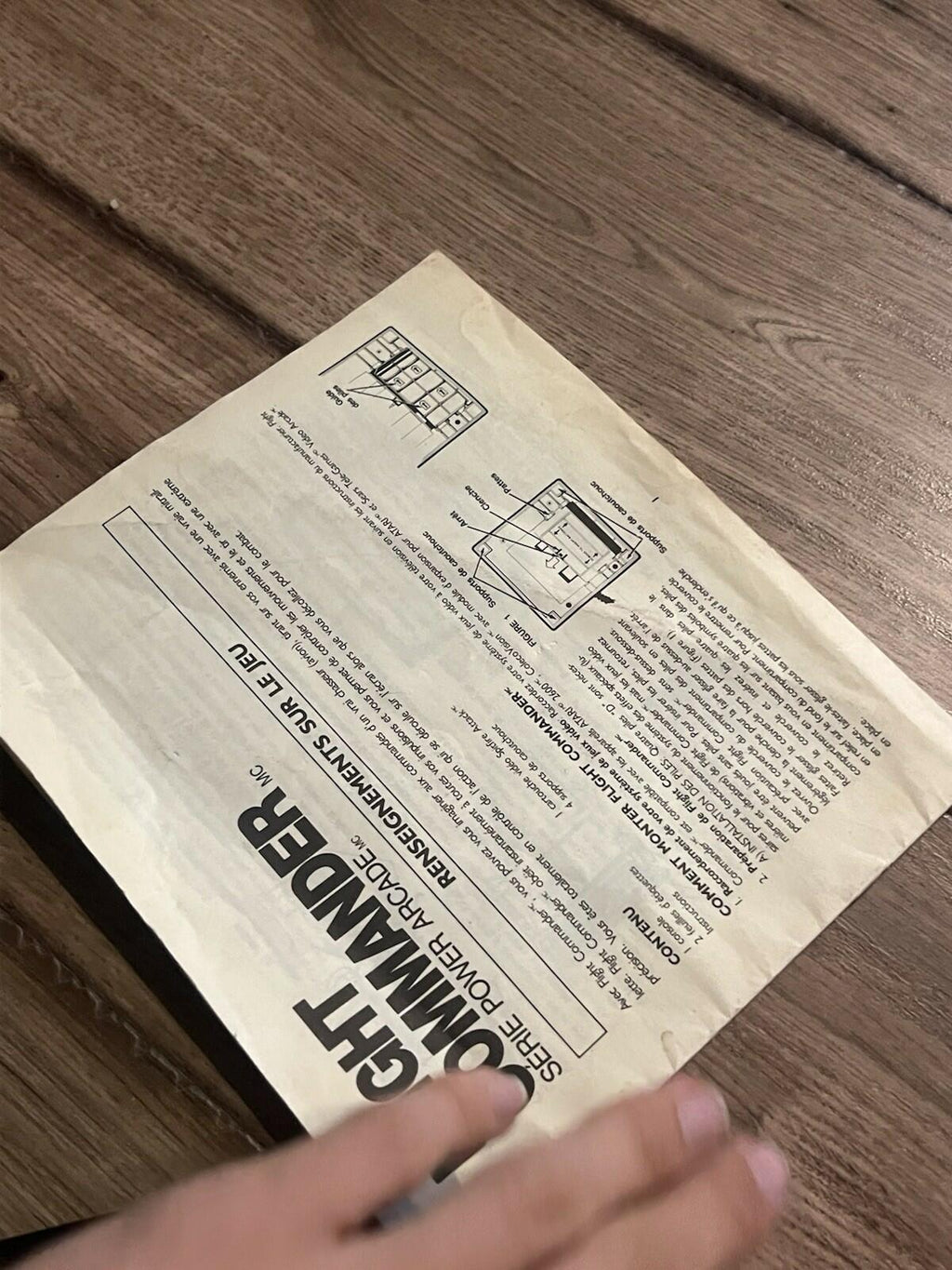 Atari 2600 Power Arcade Flight Commander Controller With Spitfire Attack