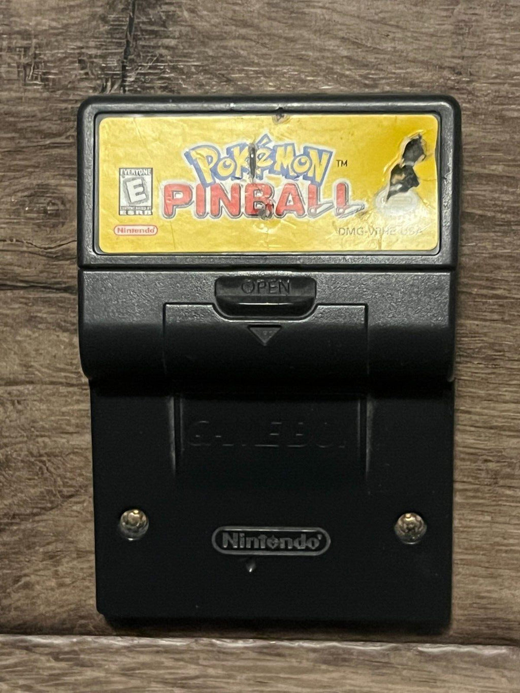 Pokémon Pinball With Battery Cover (Nintendo Game Boy Color, 1999) CART ONLY