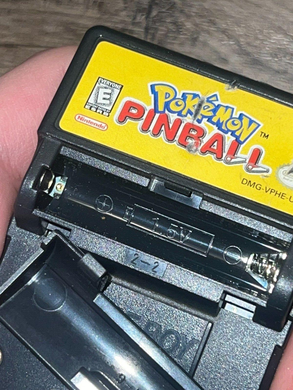 Pokémon Pinball With Battery Cover (Nintendo Game Boy Color, 1999) CART ONLY