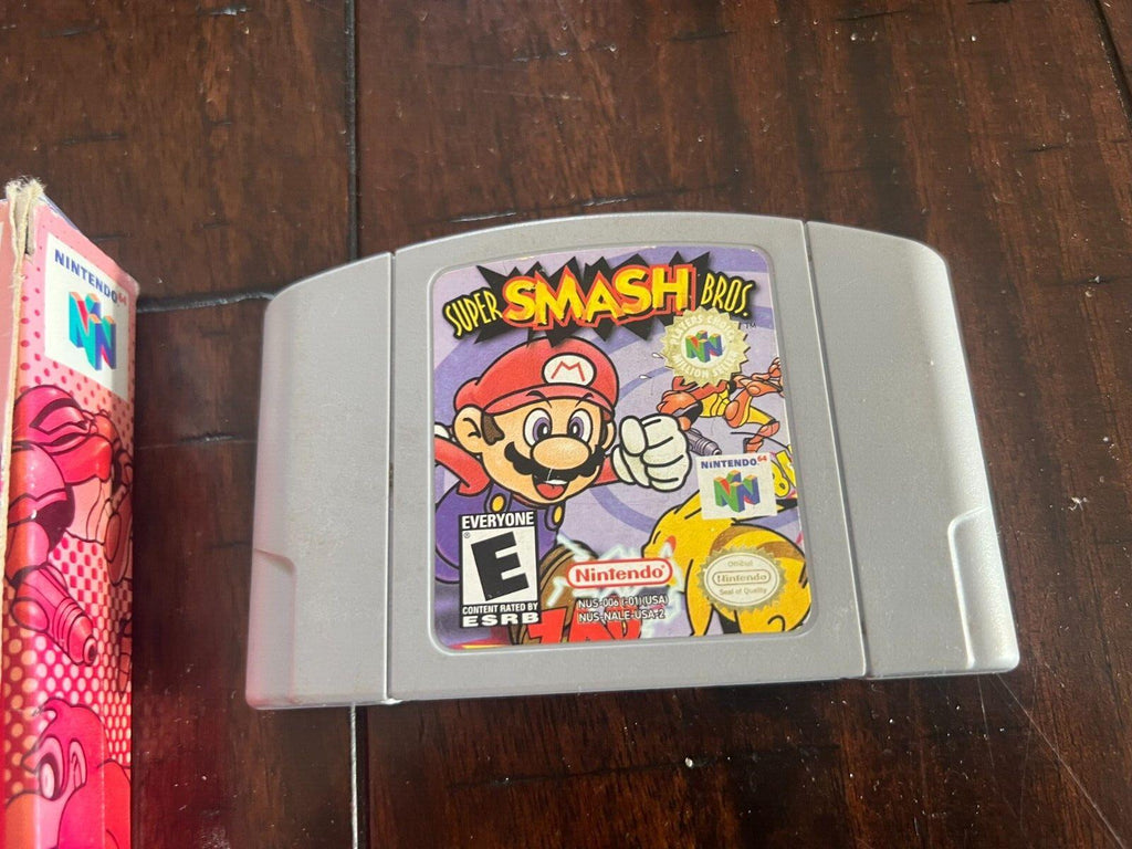 Super Smash Bros. (Nintendo 64, 1999) CIB NO MANUAL