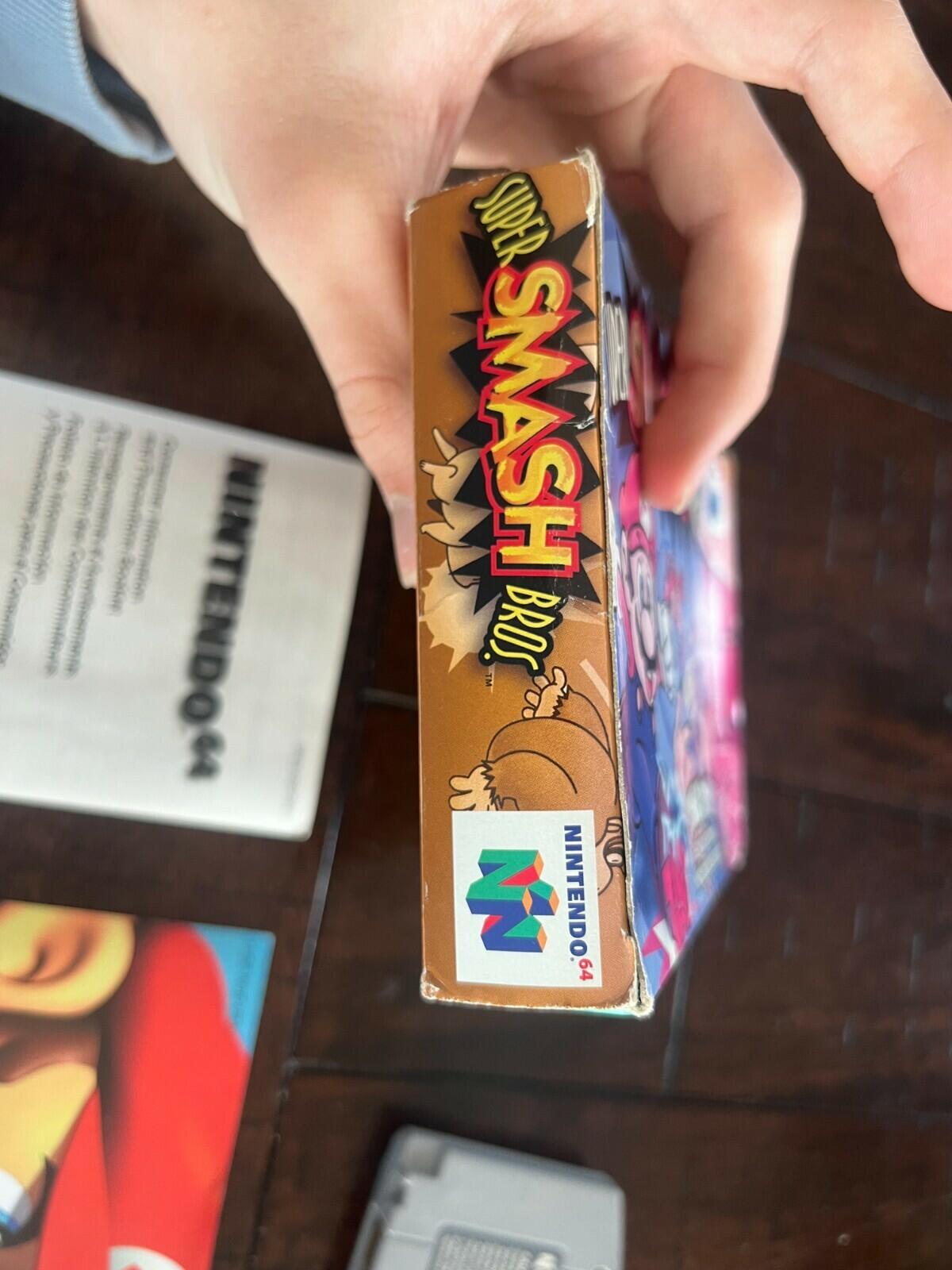 Super Smash Bros. (Nintendo 64, 1999) CIB NO MANUAL