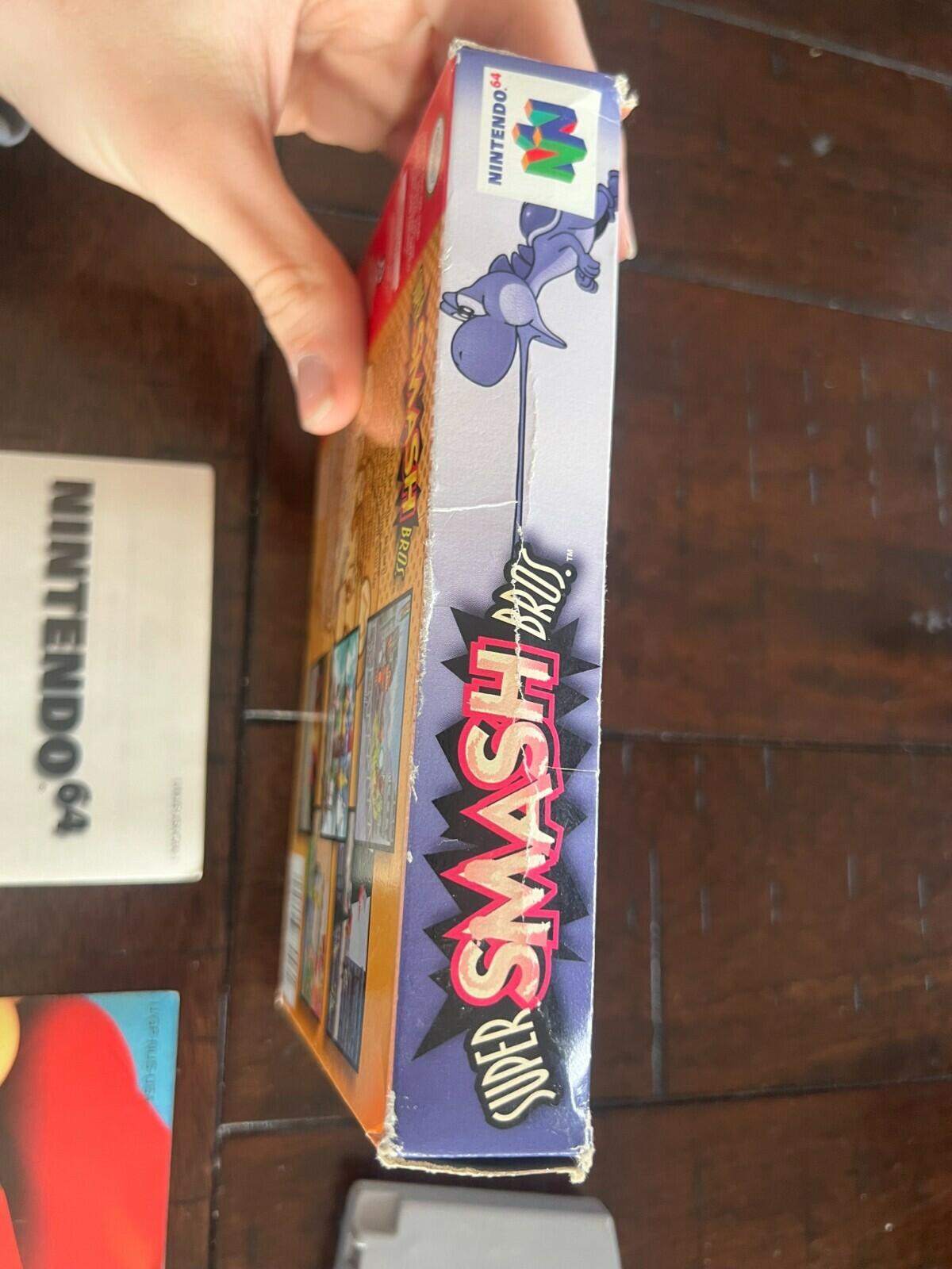 Super Smash Bros. (Nintendo 64, 1999) CIB NO MANUAL