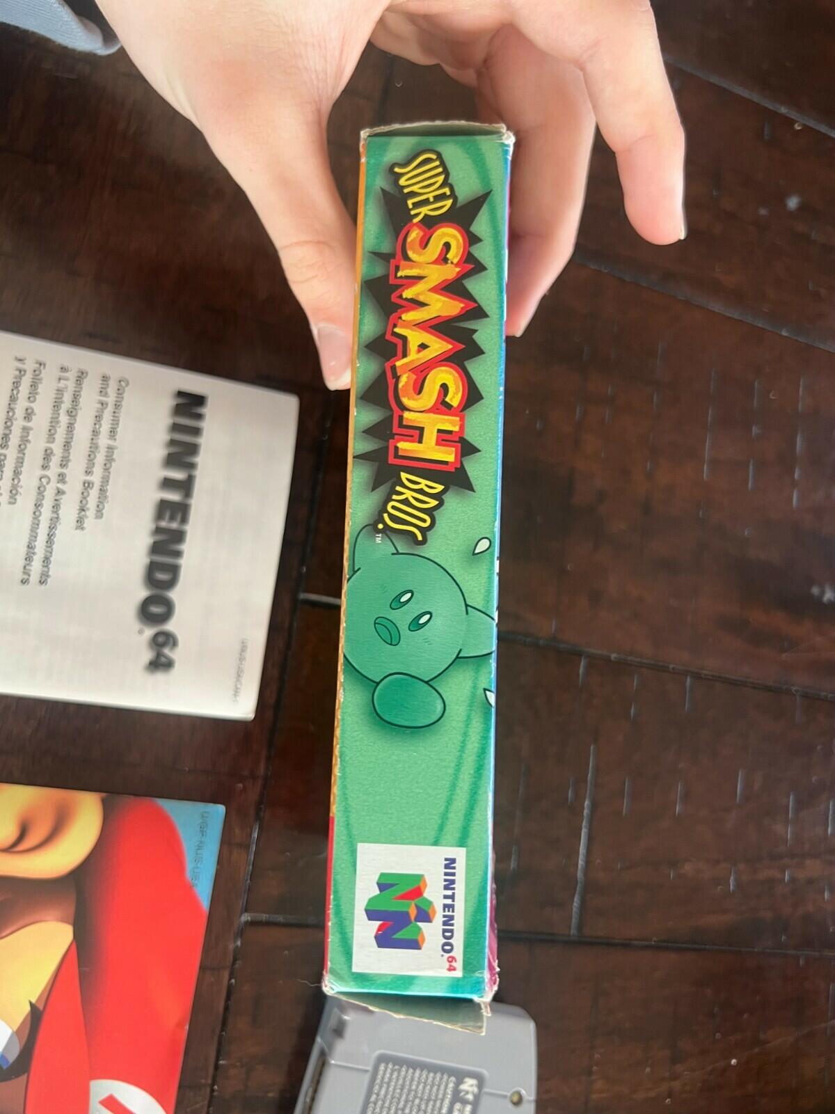 Super Smash Bros. (Nintendo 64, 1999) CIB NO MANUAL