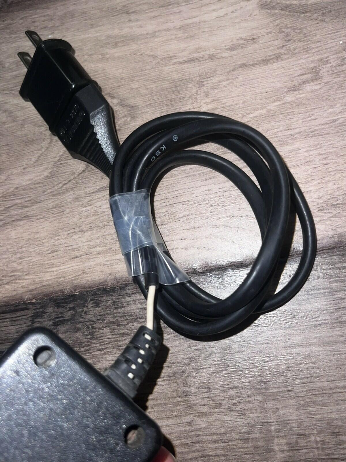 Korean Hyundai Super Comboy Nintendo SNES AC Adapter Power Supply SNSN-002(KOR)