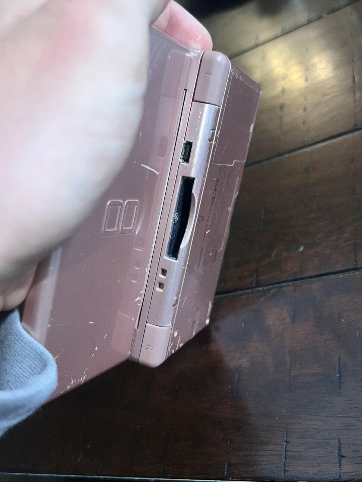 Nintendo DS Lite System Portable Gaming Console POWER SWITCH HARDLY WORKS