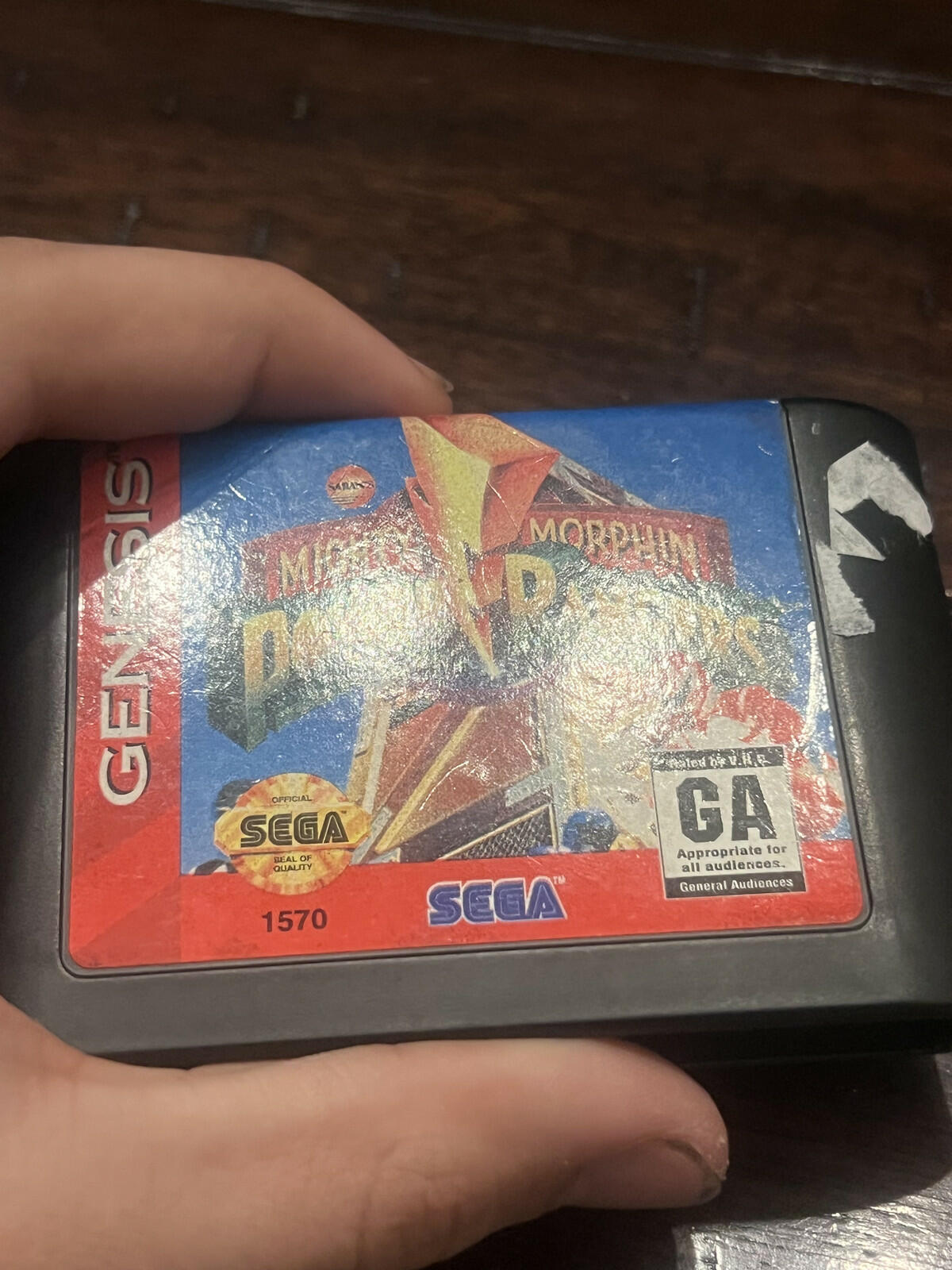 Mighty Morphin Power Rangers (Sega Genesis, 1994) CART ONLY