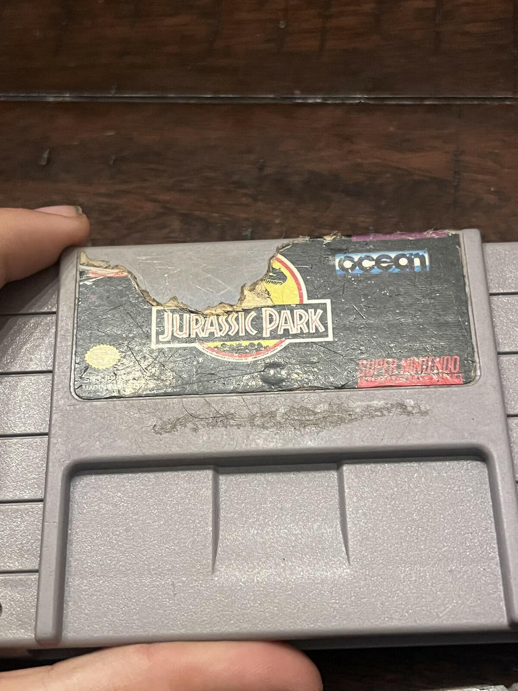 Jurassic Park (Super Nintendo SNES, 1993) CART ONLY