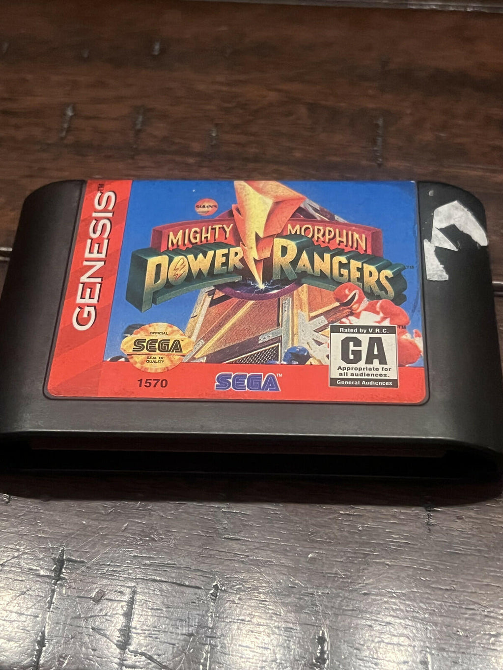 Mighty Morphin Power Rangers (Sega Genesis, 1994) CART ONLY