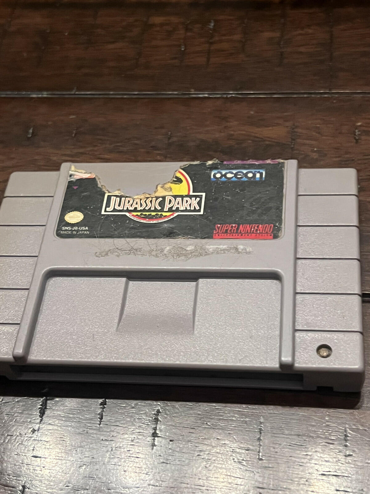 Jurassic Park (Super Nintendo SNES, 1993) CART ONLY